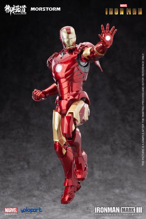 Morstorm Eastern Model Marvel Iron Man Mark III (Deluxe Ver.) 1/9 Scale Model Kit - View 10