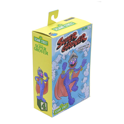 NECA Sesame Street Ultimate Super Grover Plastic Action Figure - View 24