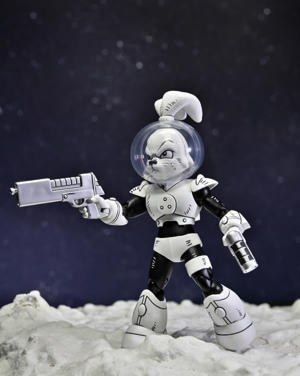 NECA Usagi Yojimbo Space Usagi Yojimbo (Black and White Ver.) Action Figure - View 7