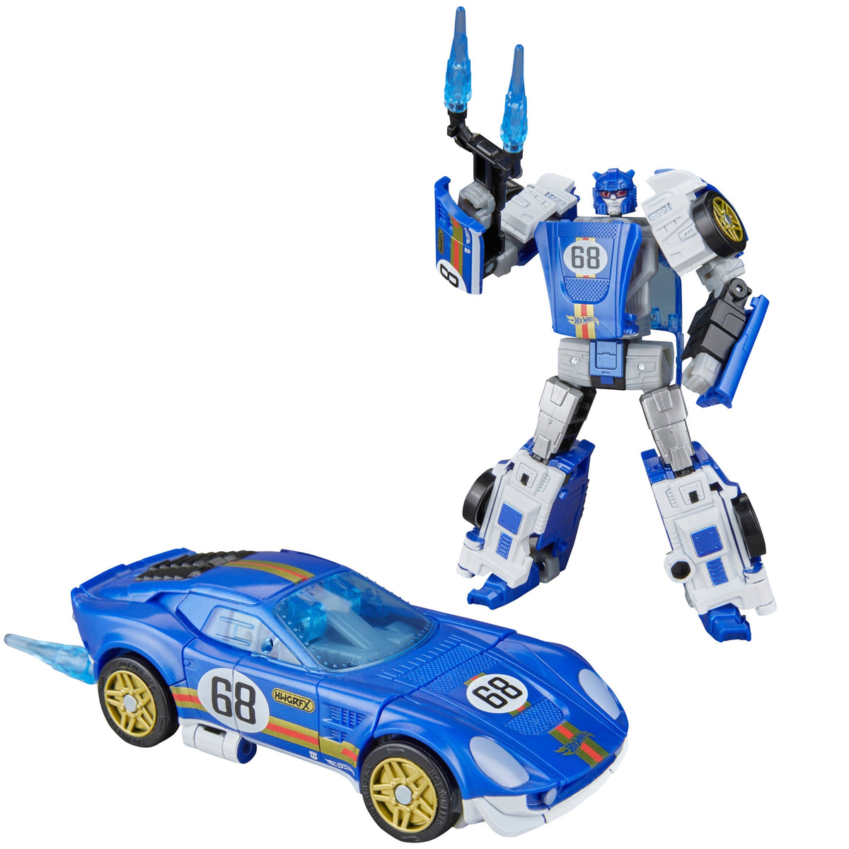 Hasbro Transformers Collaborative Hot Wheels x Transformers Deluxe Class El Segundo Coupe 5-Inch Figure - View 14