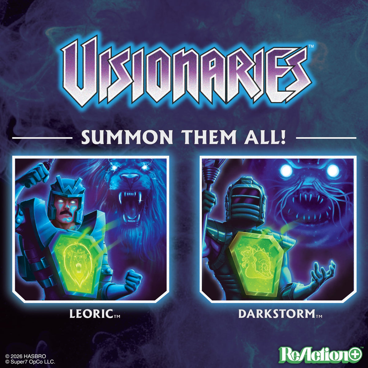Super7 Visionaries: Knights of the Magical Light ReAction+ Leoric Action Figure - View 8
