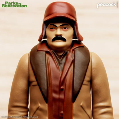Super7 Parks and Recreation ReAction Ron Swanson Strep Throat Figure - View 3