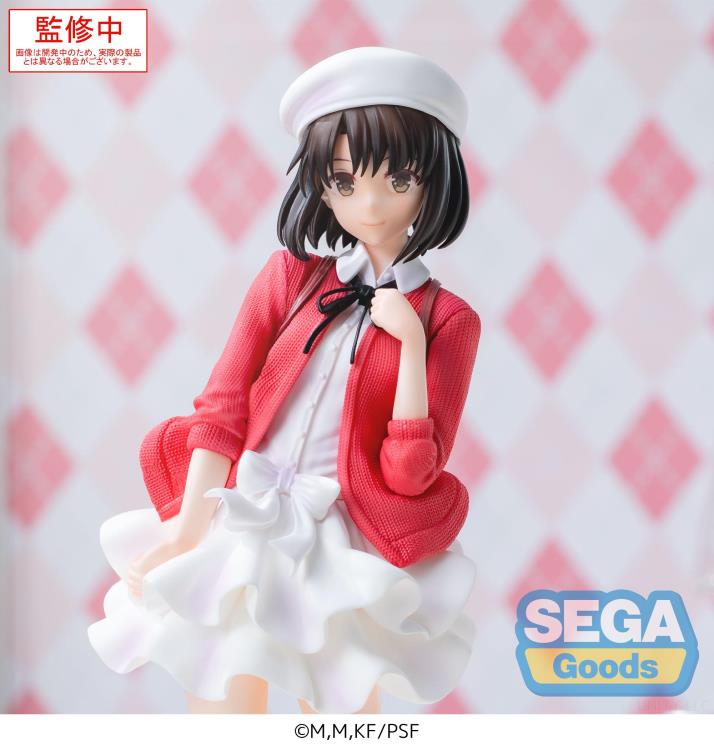 Sega Luminasta Saekano the Movie: Finale Megumi Kato Plain Clothes Ver. Figure, 8.7-Inch - View 5