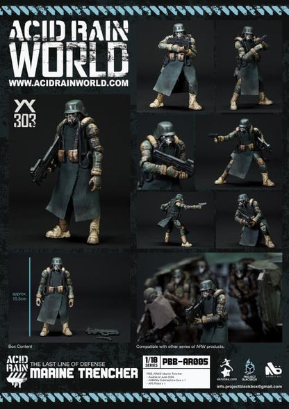 Project Black Box Acid Rain Blackbox PBB-AR005 Marine Trencher 1/18 Scale Action Figure - View 11