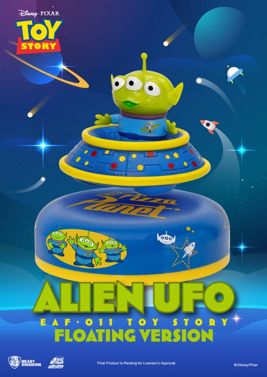 Beast Kingdom Toy Story Egg Attack Floating EAF-011 Alien UFO 3.7-Inch Figure - View 4