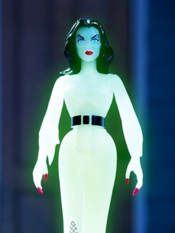 Super7 Vampira ReAction Vampira (Monster Glow Ver.) Action Figure