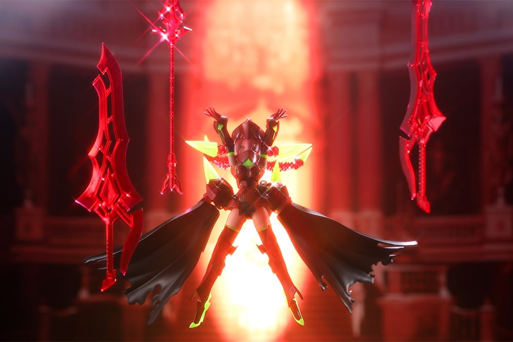 Kotobukiya Megami Device Bullet Knights Executioner Hell Blaze 6-Inch Model Kit - View 17
