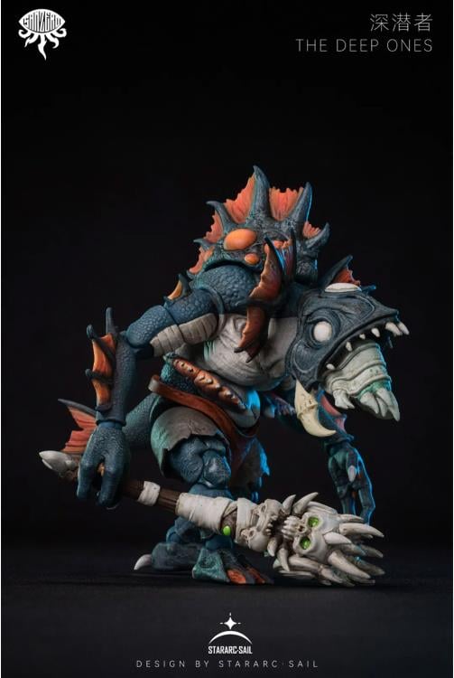 StarArc Toys Cthulhu San Zero The Deep One Orange Ver. 1/12 Scale 5-Inch Action Figure - View 11