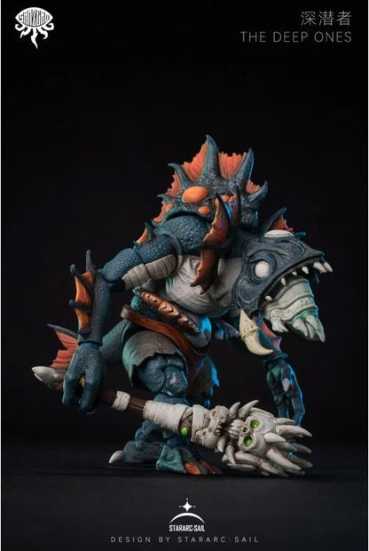 StarArc Toys Cthulhu San Zero The Deep One Orange Ver. 1/12 Scale 5-Inch Action Figure - View 11