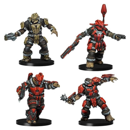 Mantic Games Halo: Flashpoint Jiralhanae Pack Miniatures - View 3