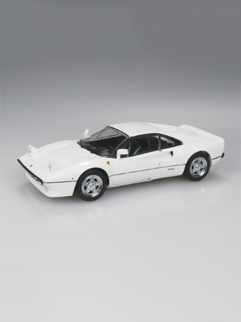 Aoshima Snap Kit No.28-WE Ferrari GTO (White) 1/32 Scale Model Kit