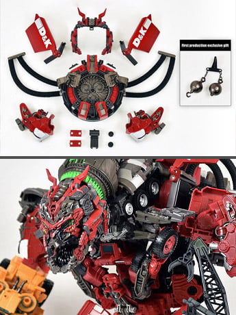 DNA Design DK-20 Upgrade Kit (Reissue) with Gift Plastic Model Accessory Set