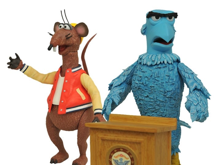 Diamond Select Toys The Muppets Select Sam the Eagle & Rizzo the Rat Figure Set - View 2