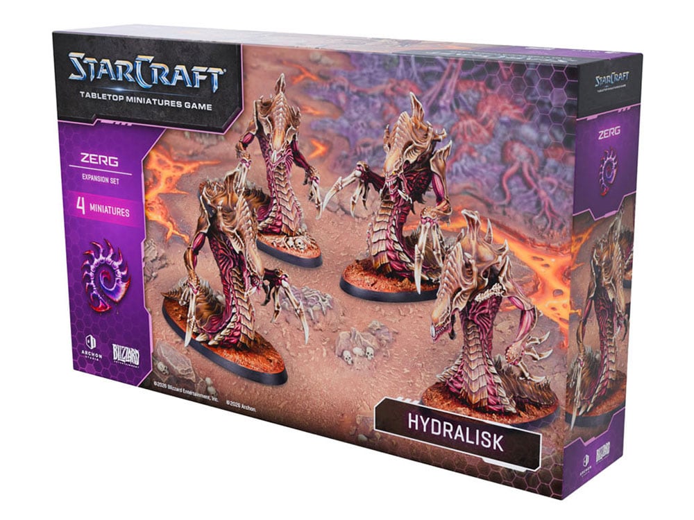 Archon Studios StarCraft The Miniatures Game Zerg Hydralisk Expansion Set - View 2