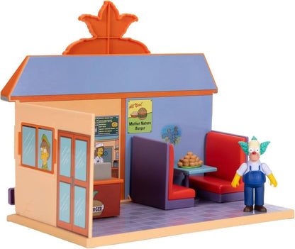Jakks Pacific The Simpsons Krusty Burger Plastic Playset with Krusty the Clown - View 8