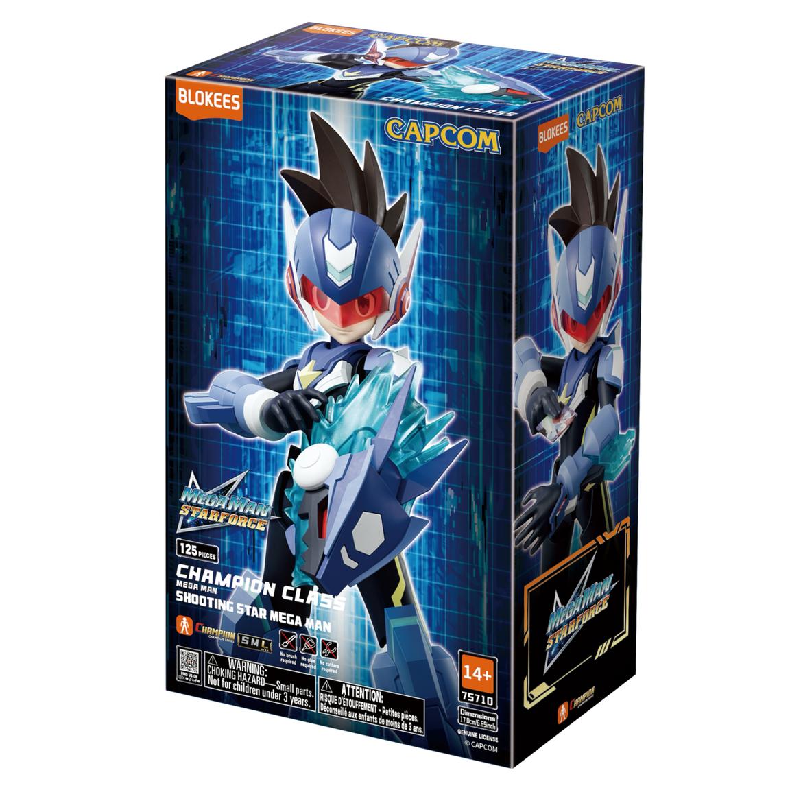 Blokees Mega Man Champion Class CC02 Shooting Star Mega Man Model Kit 10-Inch - View 10