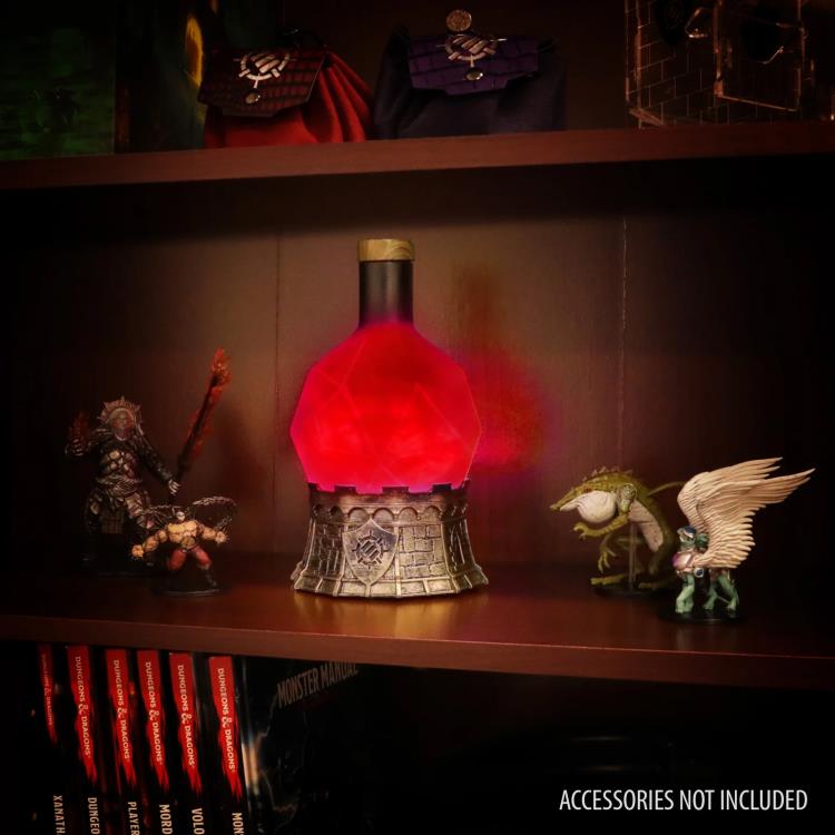 Enhance Gaming Tabletop Potion Light in Red, 8.5-Inch Decorative Gaming Accessory - View 4