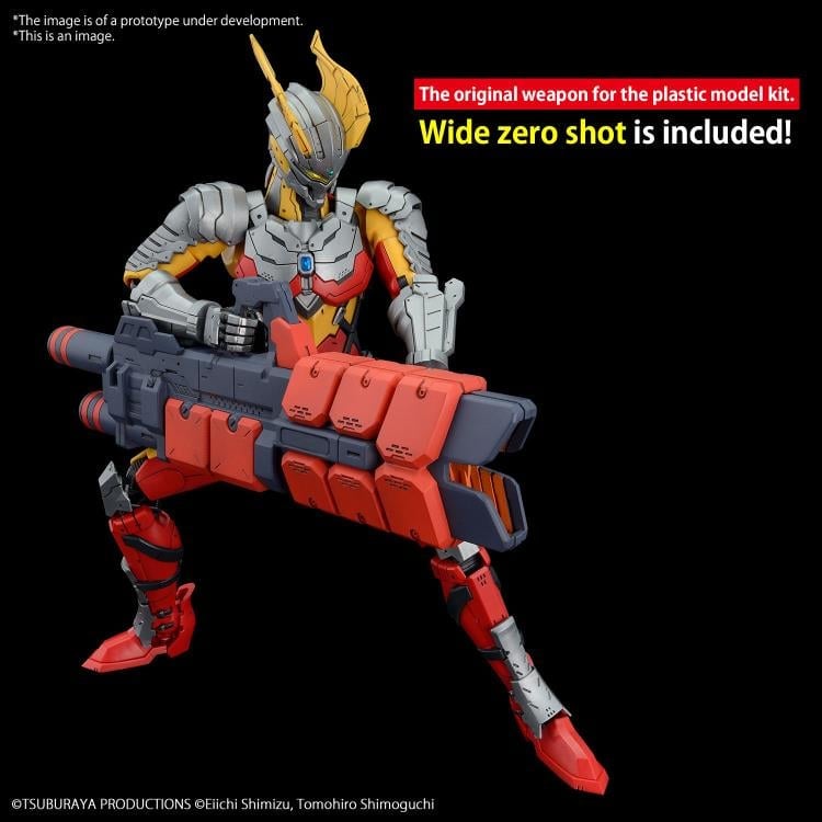 Bandai Figure-rise Standard Ultraman Zero Suit (SC Specification Action Ver.) Plastic Model Kit - View 10