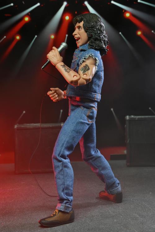 NECA AC/DC Bon Scott 8-Inch Plastic Clothed Figure for Display - View 5