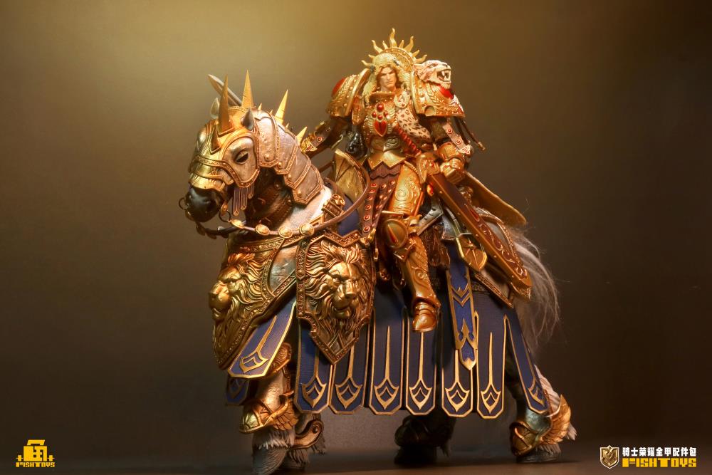 Fish Toys Knight's Glory 1/12 Scale Full Armor Accessory Pack, 10-Inch - View 24