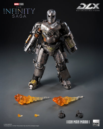 threezero Marvel Infinity Saga DLX Iron Man Mark 1 1/12 Scale 7-Inch Action Figure - View 18
