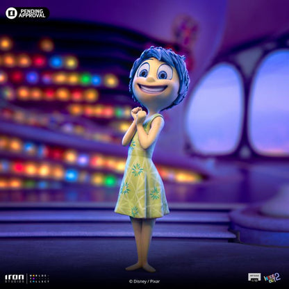 Iron Studios Inside Out 2 Joy 1/10 Art Scale Limited Edition Statue - View 3