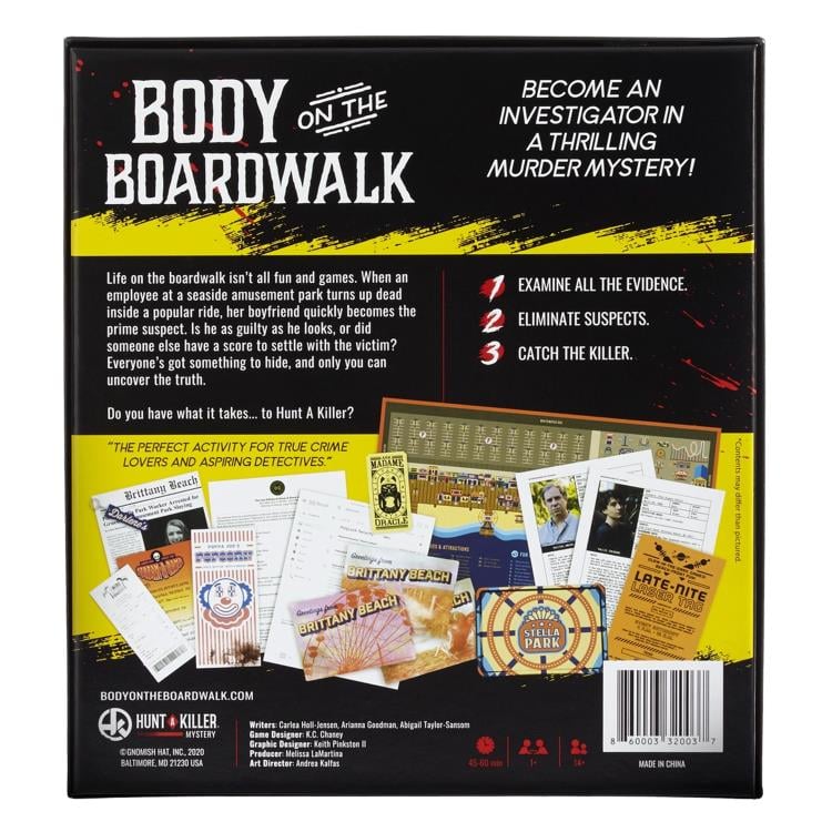 Relatable Detectives Hunt a Killer: Body on the Boardwalk Mystery Game - View 3