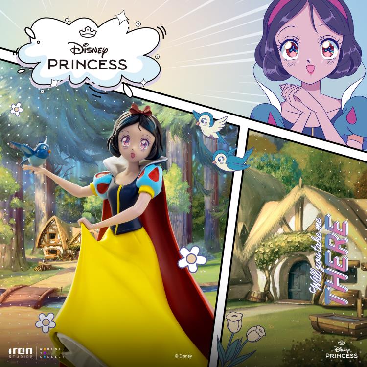 Iron Studios Disney Anime Princess Snow White 1/10 Art Scale 7-Inch Statue - View 8