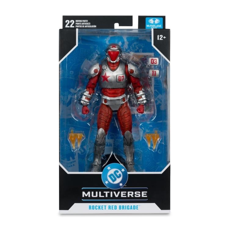 McFarlane Toys DC Multiverse Justice League: Generation Lost Rocket Red Brigade Action Figure - View 9