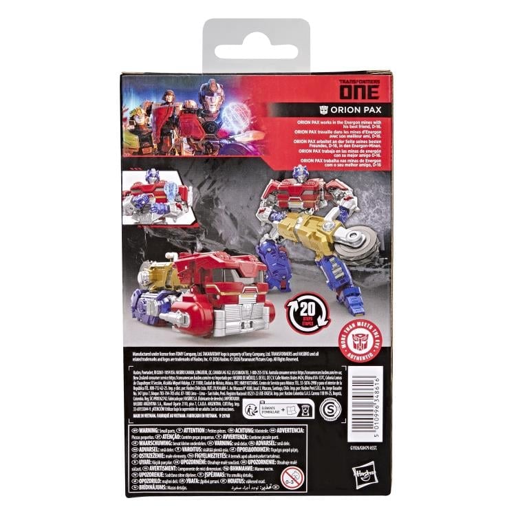 Hasbro Transformers: One Studio Series Deluxe Class Orion Pax Plastic Action Figure - View 17