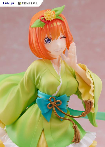 FuRyu The Quintessential Quintuplets Tenitol Yotsuba Nakano (Mini Skirt Yukata Ver.) Figure, 8.66-Inch - View 13