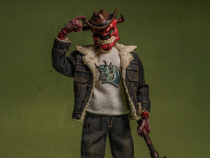 AxyToys 12 Bones Cowboy (2B) 8-Inch Plastic Action Figure - View 2