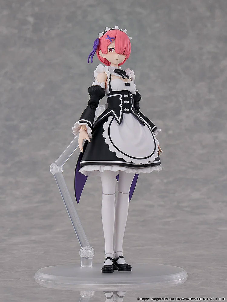 Kadokawa Re:Zero Starting Life in Another World Kadokawa Plastic Model Series Ram Model Kit, 6.2-Inch - View 5