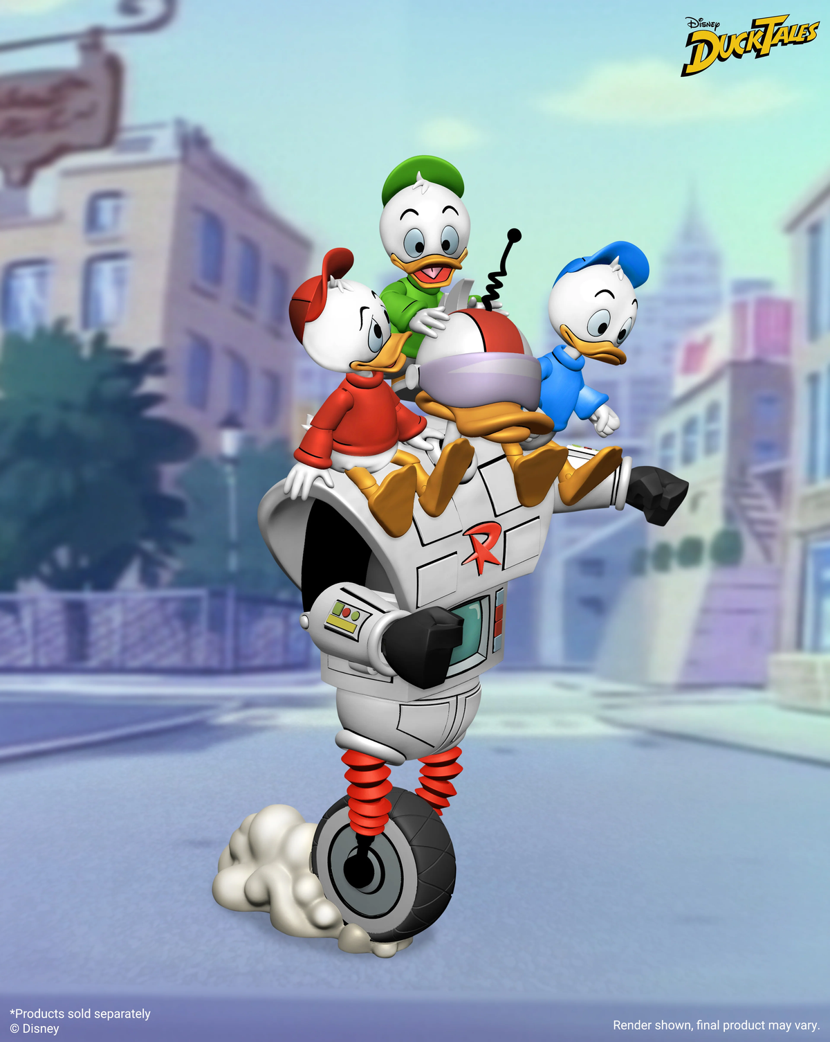 NECA Disney DuckTales Ultimate Gizmoduck Action Figure - View 6