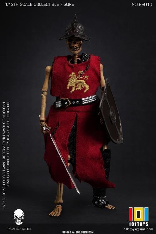101 Toys Palm Elf Series Medieval Knight Ver. A 1/12 Scale Action Figure - View 3