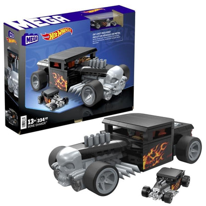 Mega Construx Hot Wheels Mega Showcase Bone Shaker Collector 1/24 Scale Building Set - View 8
