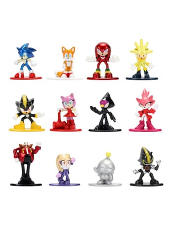 Jada Toys Sonic the Hedgehog Nano MetalFigs Wave 3 12-Pack Die-Cast Figures