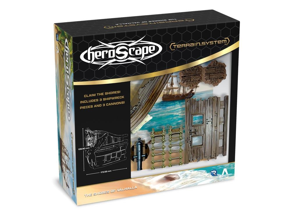 Renegade Game Studios Heroscape Shores of Valhalla Terrain Expansion - View 2