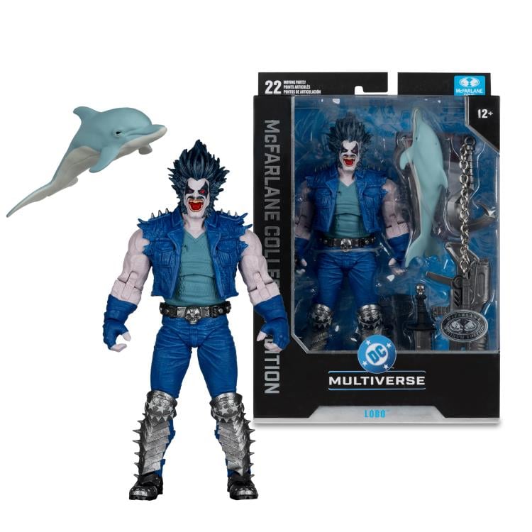 McFarlane Toys DC Multiverse DC Classic Collector Edition Lobo Action Figure (Chase) - View 7