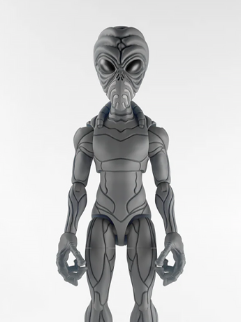 Cryptoids Toys War for the Green Planet Roswell Grey Alien 1/12 Scale Deluxe Action Figure