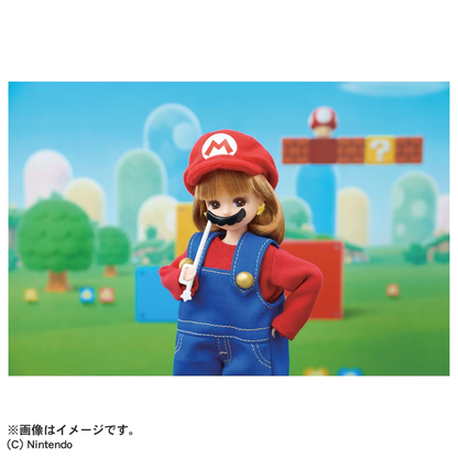 Takara Tomy Super Mario Licca Mario 9-Inch Fashion Doll - View 7