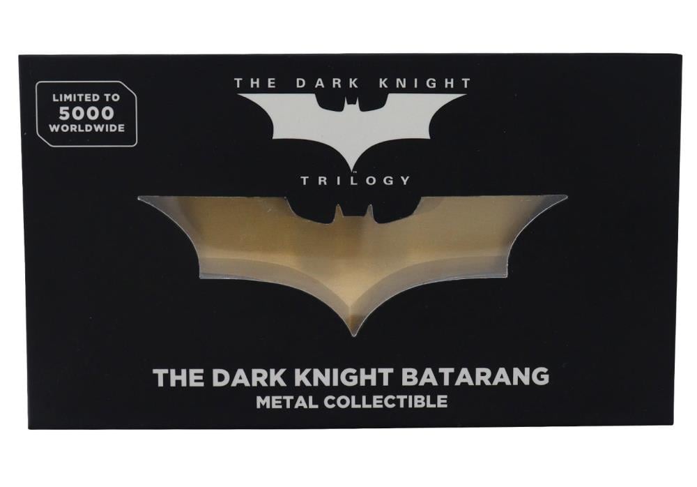 Fanattik The Dark Knight Trilogy Batarang Limited Edition Metal Collectible - View 8