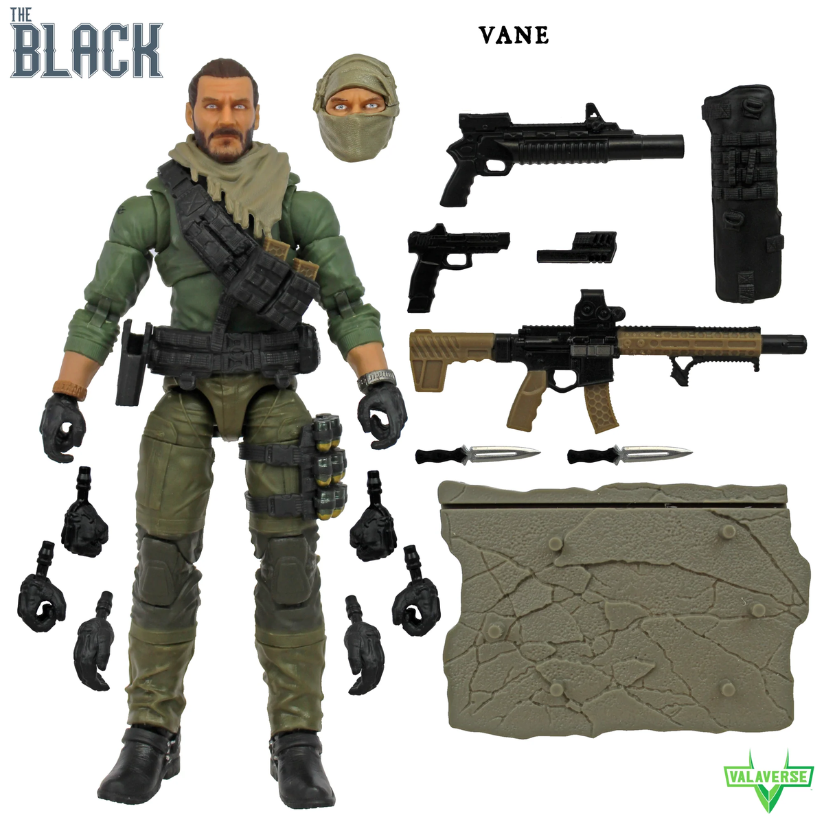 Valaverse The Black Vane 1/12 Scale Plastic Action Figure - View 4