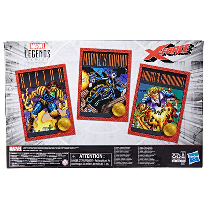 Hasbro Marvel Legends X-Force Domino, Rictor and Cannonball Action Figure Multipack - View 20