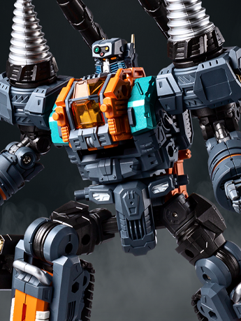 Takara Tomy Diaclone DA-128 Tridigger (Ground Armored Units Ver.)