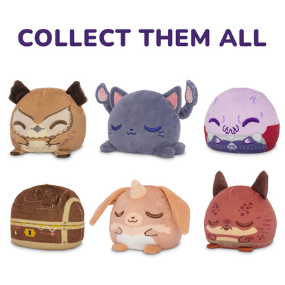 TeeTurtle Dungeons & Dragons 12 Random Reversible 3-Inch Plushies with Mimic and Owlbear - View 3