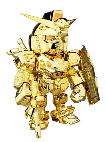 Bandai Mobile Suit Gundam RX-78-2 Gundam Chinese Zodiac Year of the Snake 2025 Metal Plated Ver. Figure, 8-Inch