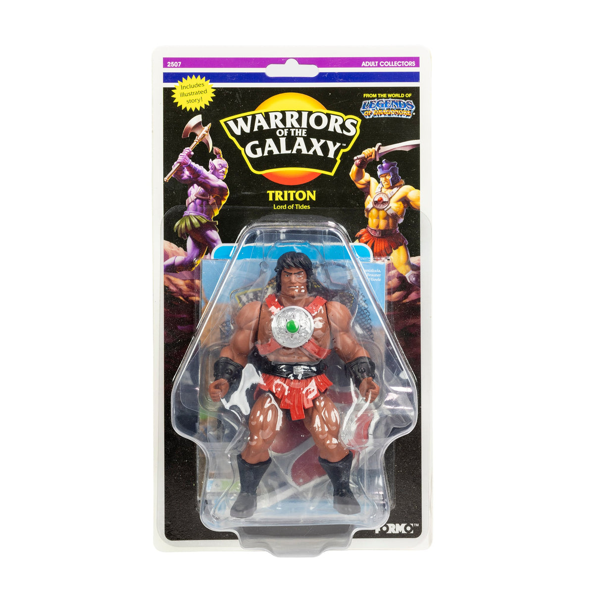 Formo Toys Legends of Dragonore Warriors of the Galaxy Triton Action Figure 5.5-Inch - View 13