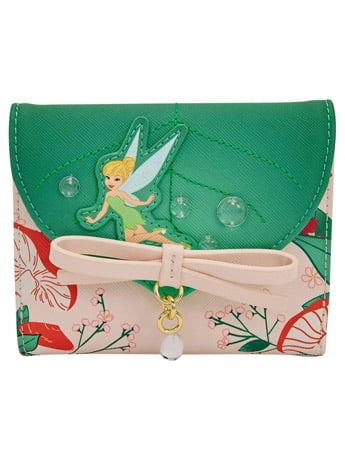 Loungefly Disney Fairies Tinker Bell Wallet with Fawn, Vidia and Friends