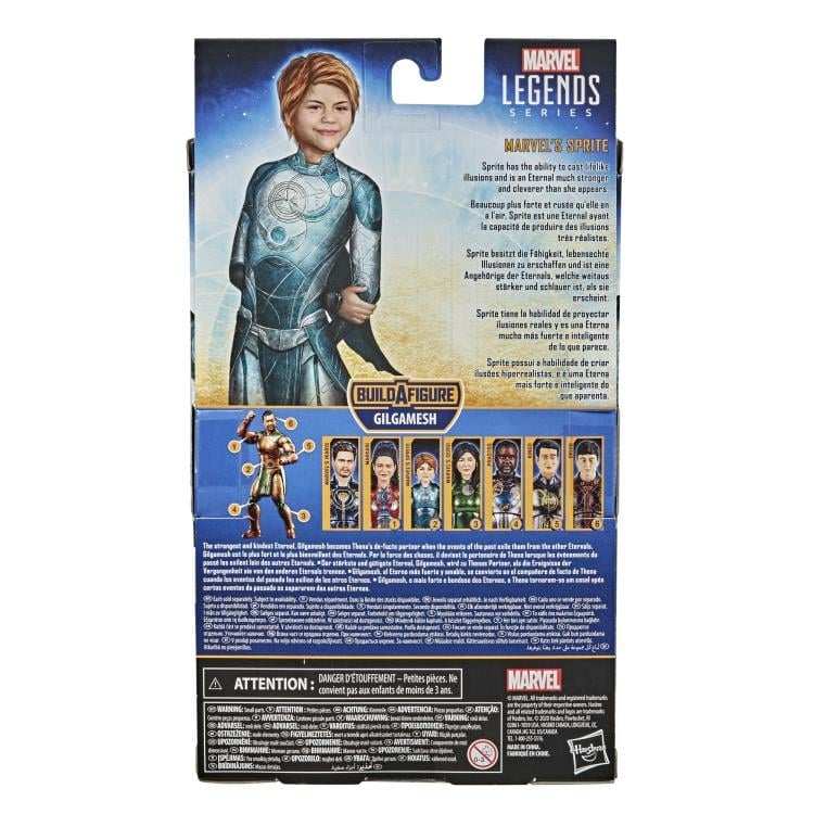 Hasbro Marvel Legends Eternals Wave 1 Set of 7 Action Figures (Gilgamesh BAF) 6-Inch - View 44